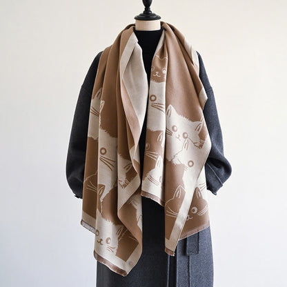 Écharpe couverture d'hiver chaude et agréable - image 11
