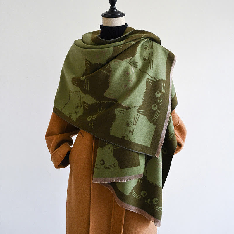 Écharpe couverture d'hiver chaude et agréable - image 8