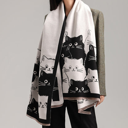 Écharpe couverture d'hiver chaude et agréable - image 4