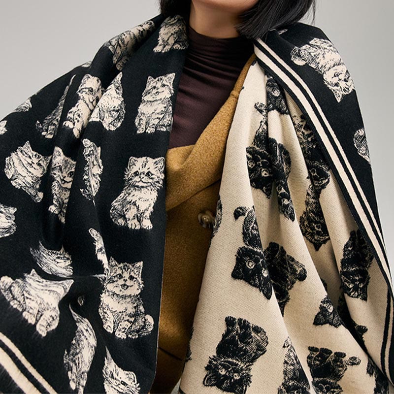 Adorable écharpe longue couverture animalière - image 2