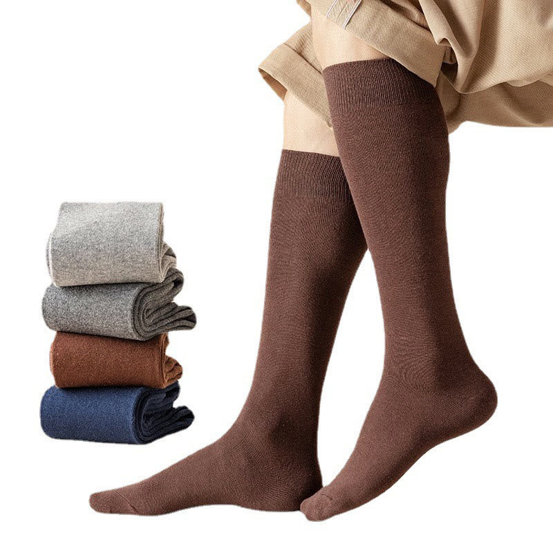 Chaussettes hautes grande taille (5 paires) - image 3
