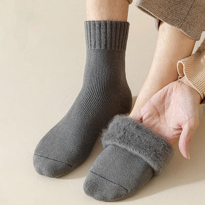 Chaussettes courtes polyvalentes de couleur unie grande taille (5 paires) - image 2