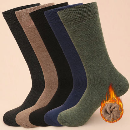 Chaussettes classiques mi-mollet (5 paires) - Multicolore - EU39-44 (US6-10) - image 0