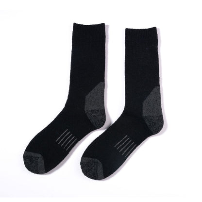 Chaussettes de ski chaudes mi-mollet (5 paires) - Noir - EU39-42 (US6-8.5) - image 4