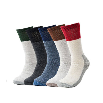 Chaussettes montantes confortables pour la marche (5 paires) - Multicolore - EU42-45 (US10-13) - image 0