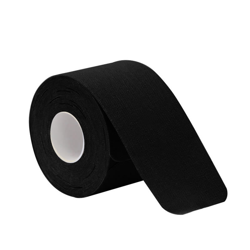 Ruban adhésif musculaire prédécoupé pour le sport (2 rouleaux) - Noir - Professionnel - image 1