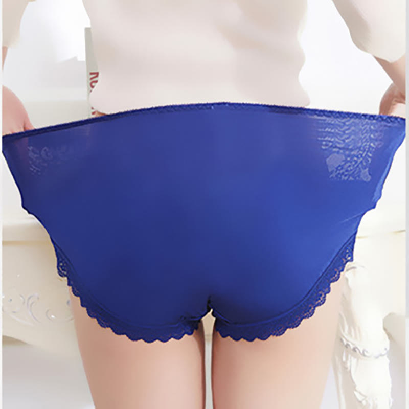 Culotte sexy en dentelle et résille (lot de 3) - image 2