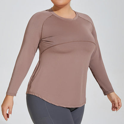 T-shirt de yoga de sport à manches longues - image 5