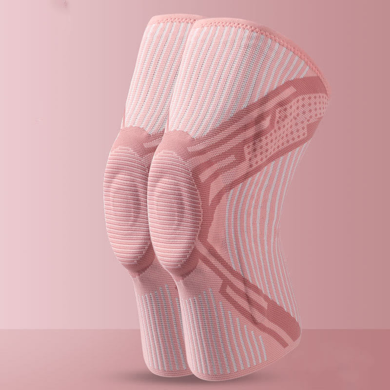 Genouillère de soutien en silicone - Rose - XL - image 12