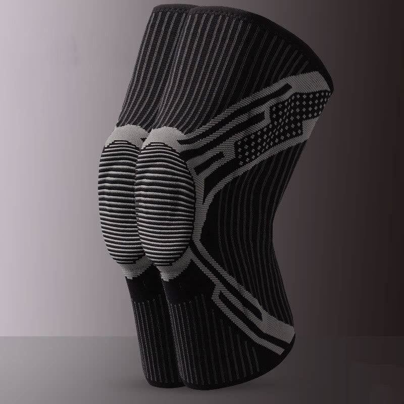 Genouillère de soutien en silicone - Noir - XL - image 11