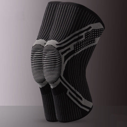 Genouillère de soutien en silicone - Noir - XL - image 11