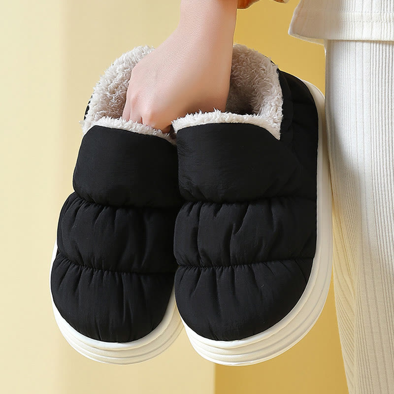 Chaussons imperméables à semelles épaisses grande taille - image 5