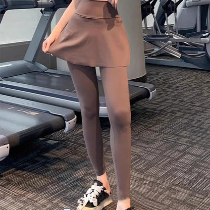 Jupe-pantalon de sport couvrant les hanches pour le yoga - image 0