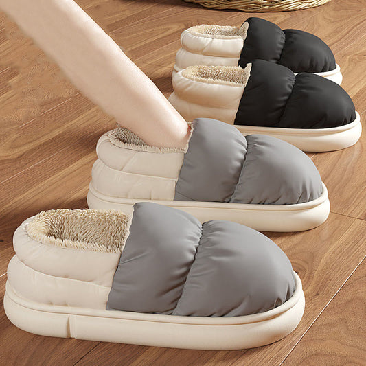 Chaussons chauds coupe-vent grande taille - image 0