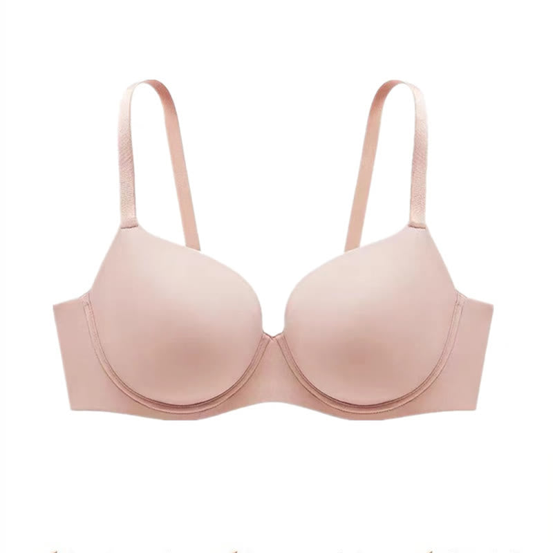 Soutien-gorge sans armatures à couverture complète - Rose - 3XL - image 3