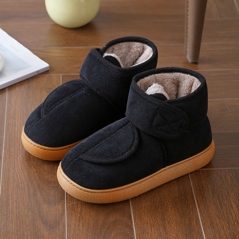 Chaussons chauds grande taille - Noir - EU45-46 (US11-12) - image 19