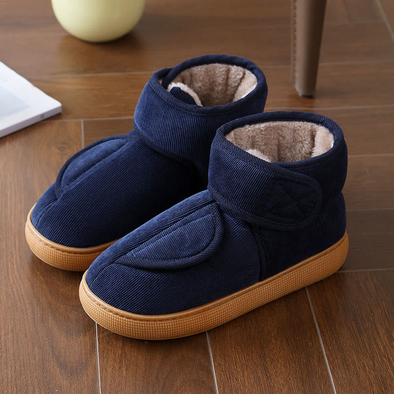 Chaussons chauds grande taille - Bleu - EU45-46 (US11-12) - image 18