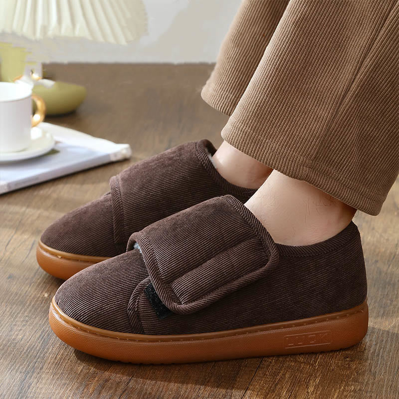 Chaussons antidérapants et réglables pour diabétiques grande taille - image 3