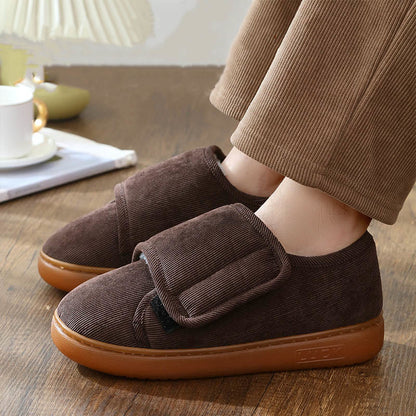 Chaussons antidérapants et réglables pour diabétiques grande taille - image 3