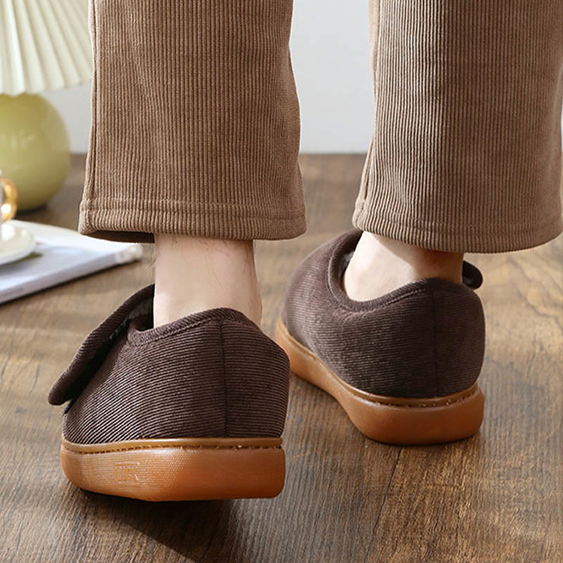 Chaussons antidérapants et réglables pour diabétiques grande taille - image 4