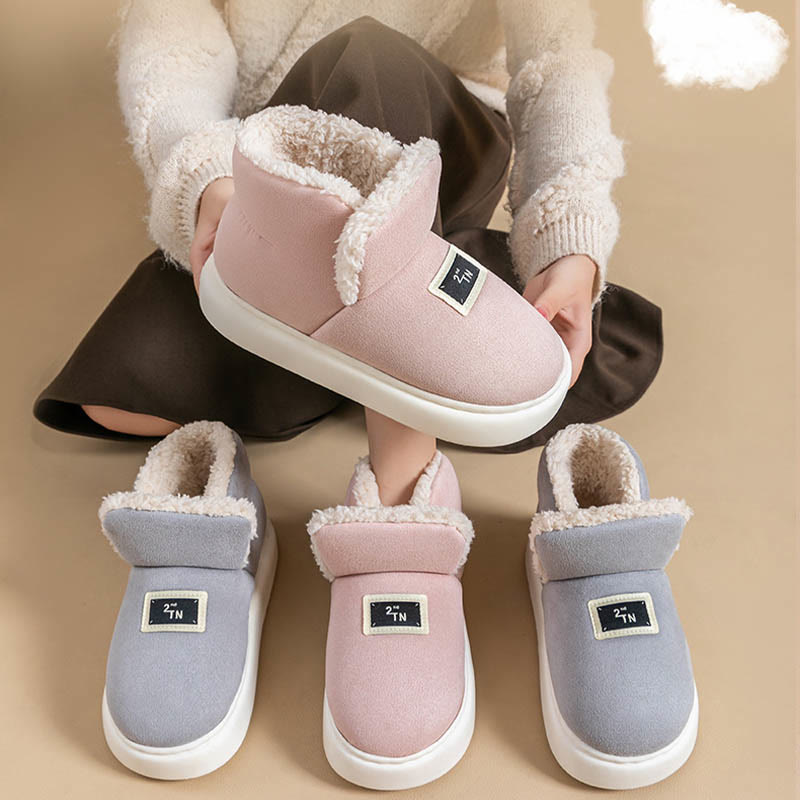 Chaussons souples en mousse à mémoire de forme grande taille - image 1