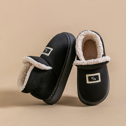 Chaussons souples en mousse à mémoire de forme grande taille - Noir - EU43-44 (US9-10) - image 9