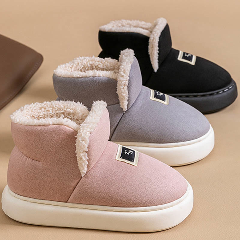 Chaussons souples en mousse à mémoire de forme grande taille - image 4