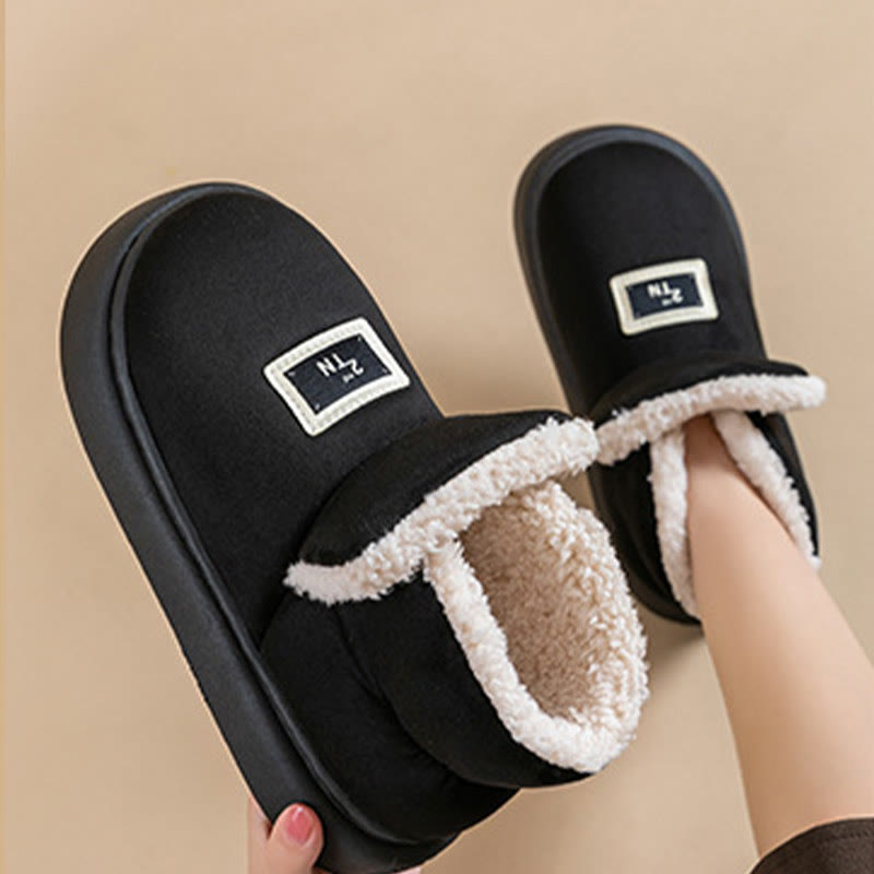 Chaussons souples en mousse à mémoire de forme grande taille - image 3
