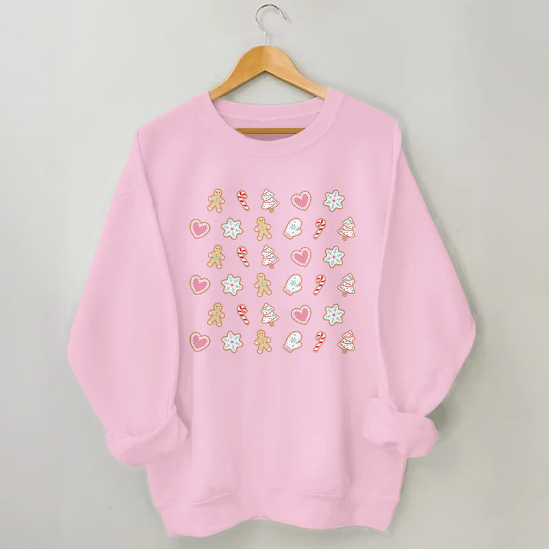Sweat-shirt de Noël grande taille - Rose - 3XL - image 5