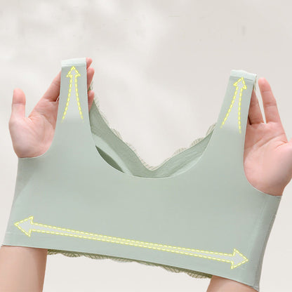Soutien-gorge push-up sans coutures grande taille