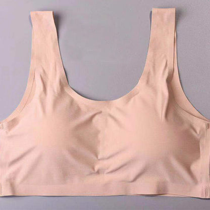Soutien-gorge fin sans coutures et sans armatures - Nu - 5XL - image 9