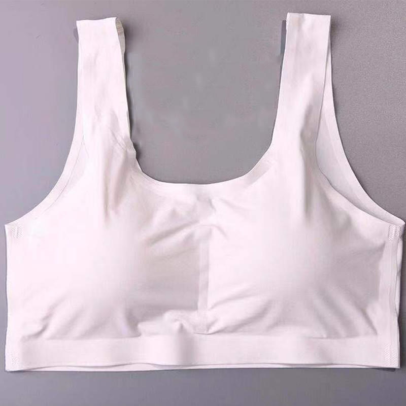Soutien-gorge fin sans coutures et sans armatures - Blanc - 5XL - image 6