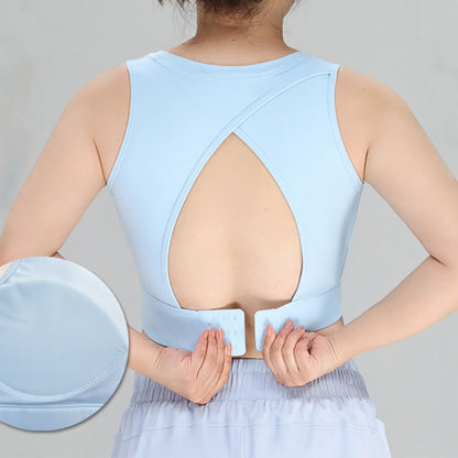 Soutien-gorge de sport sans fil résistant aux chocs grande taille