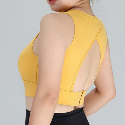 Soutien-gorge de sport sans fil résistant aux chocs grande taille