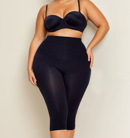 Capri gainant taille haute sans coutures grande taille