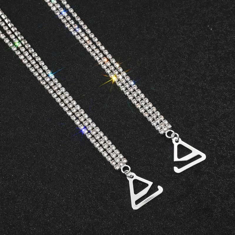 Chaîne de lingerie sexy en strass (3 paires)