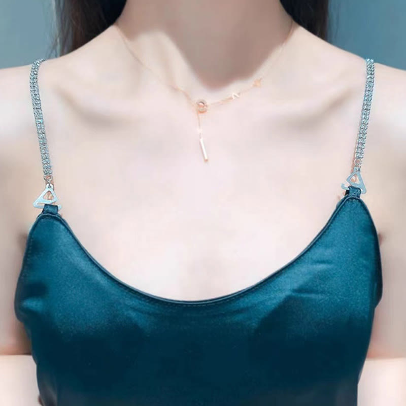 Chaîne de lingerie sexy en strass (3 paires) - image 2