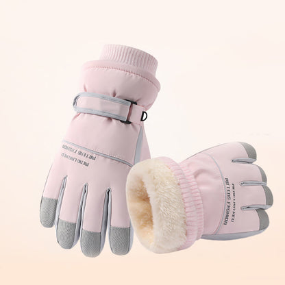 Gants de ski imperméables pour écran tactile - Rose - Taille unique - image 11