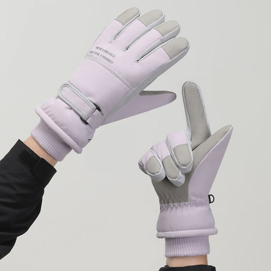 Gants de ski imperméables pour écran tactile