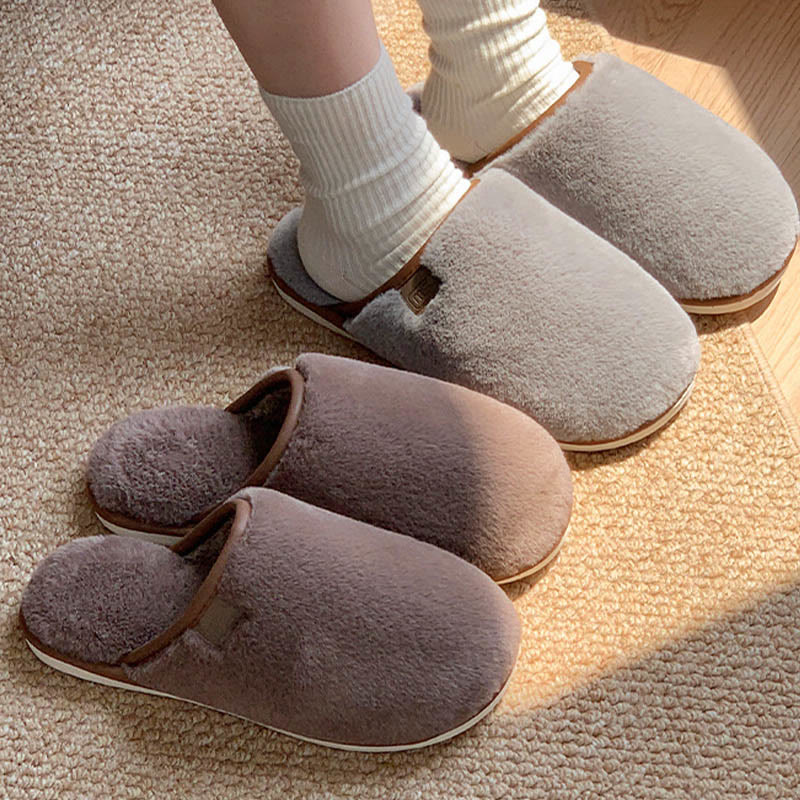 Chaussons chauds et légers grande taille - image 1