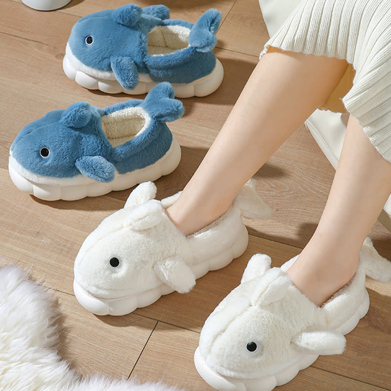 Chaussons baleines mignons grande taille - image 1