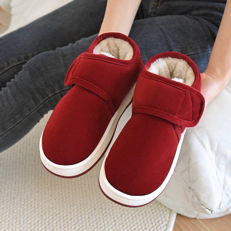 Chaussons épais et pelucheux grande taille - image 4