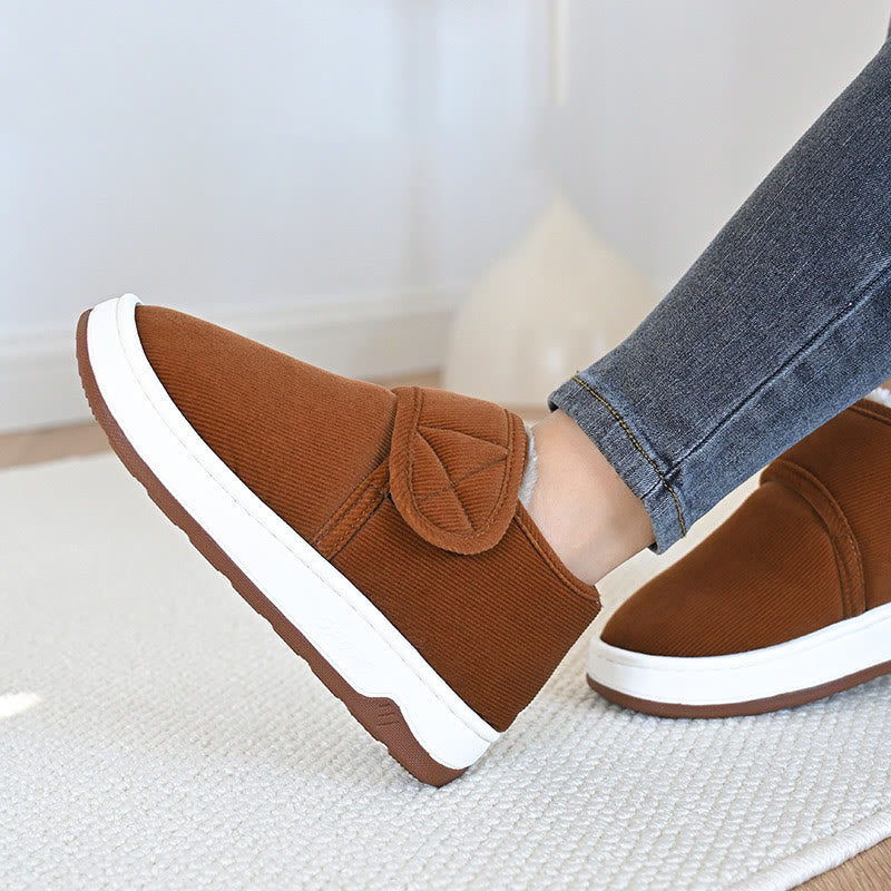 Chaussons épais et pelucheux grande taille - image 2