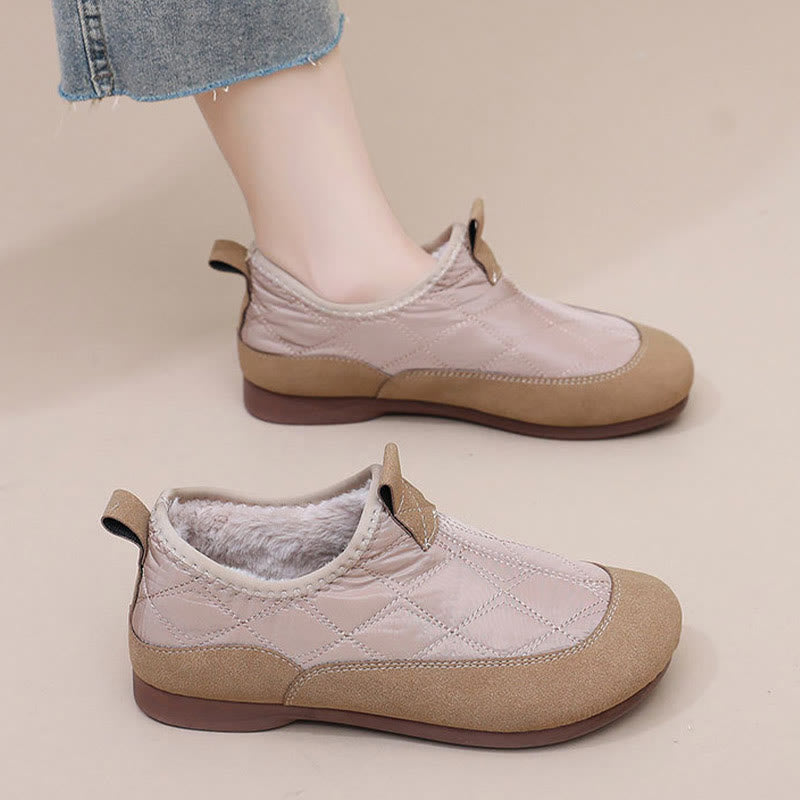 Chaussons souples matelassés grande taille - image 2