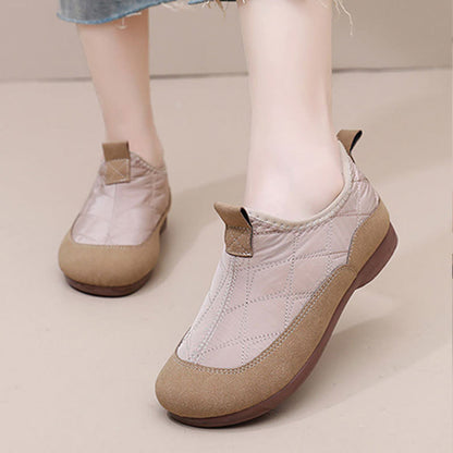 Chaussons souples matelassés grande taille