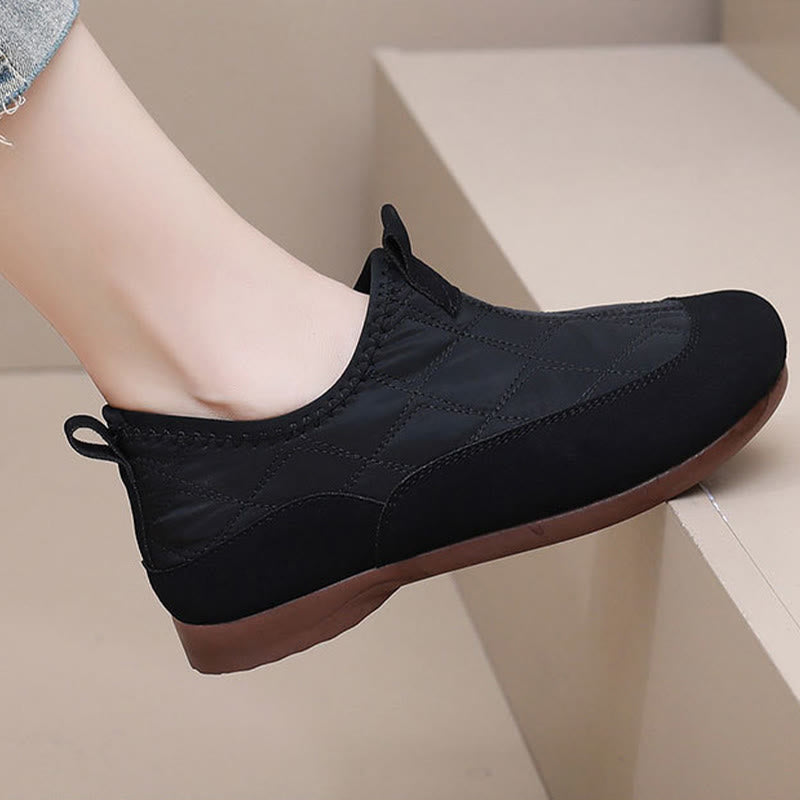 Chaussons souples matelassés grande taille