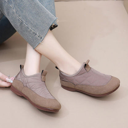 Chaussons souples matelassés grande taille