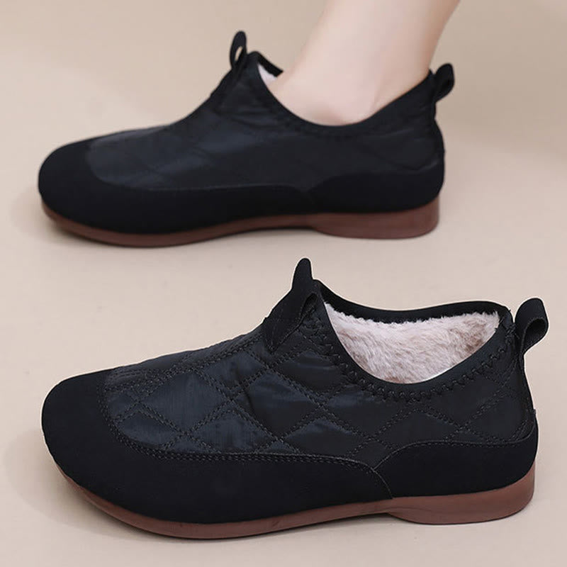 Chaussons souples matelassés grande taille - image 1