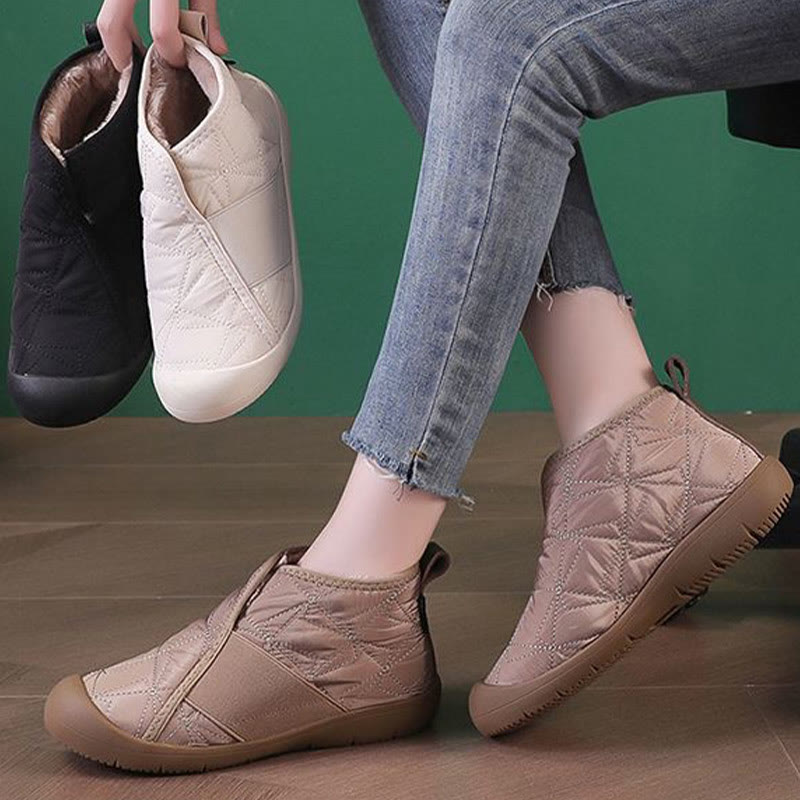 Chaussons chauds imperméables grande taille