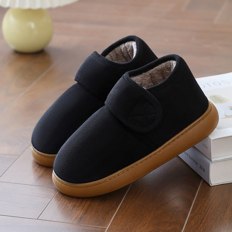 Pantoufles chaudes Plusock pour diabétiques grandes tailles - Noir - EU44 (US10) - image 13